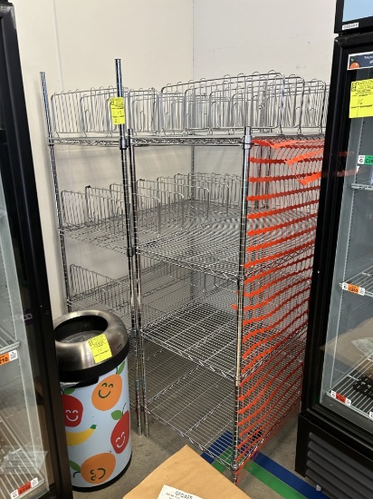 ASSORTED 4FT METRO RACKS