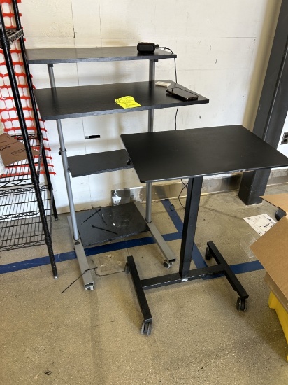 ASSORTED PORTABLE COMPUTER TABLES