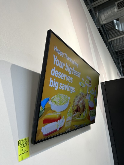 50IN DISPLAY W/ MOUNT