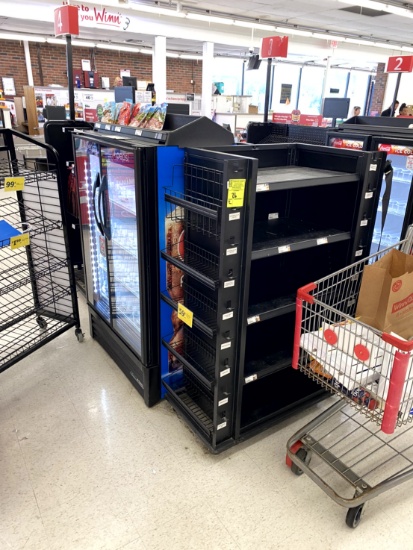 CHECKLANE MERCHANDISERS (COOLER NOT INCLUDED)