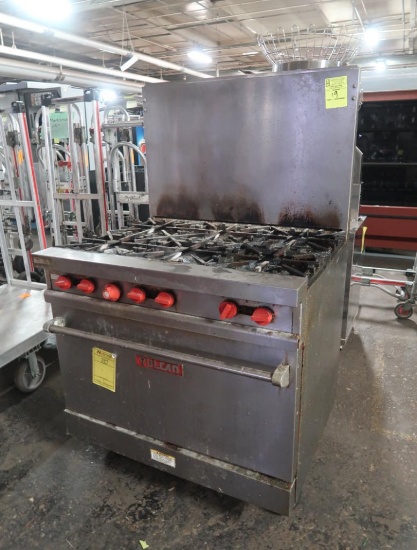 Vulcan 6-burner stove w/ oven