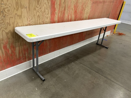 ASSORTED PLASTIC FOLDING TABLES