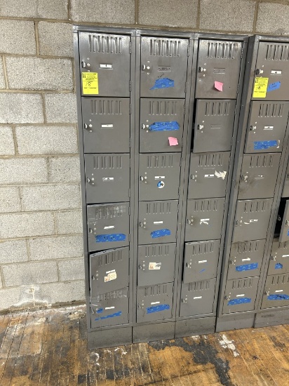 18 CELL EMPLOYEE LOCKER