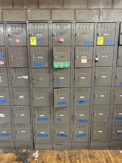 18 CELL EMPLOYEE LOCKER