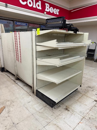 Lozier wall shelving, 9'