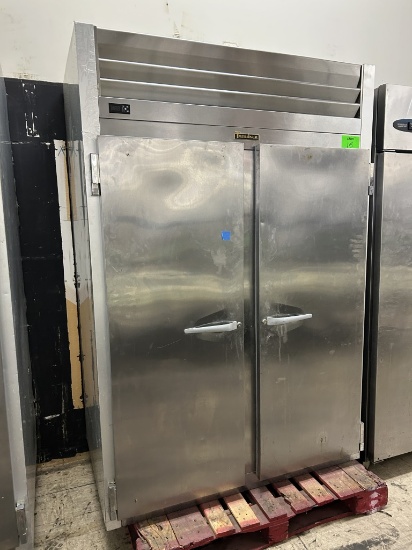 TRAULSEN TWO DOOR STAINLESS FREEZER