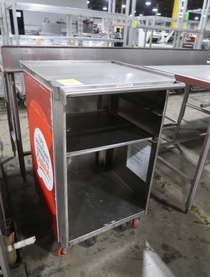 stainless demo cart