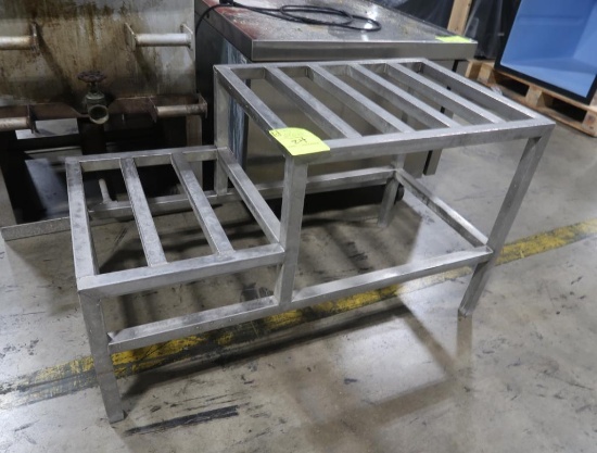 stainless rack, 2-level