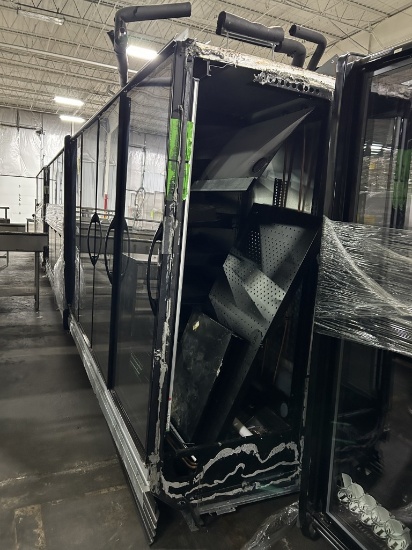 2015 HILL PHOENIX 8 DOOR LOW TEMP ISLAND CASE