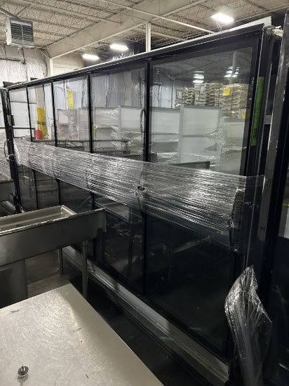 2014 HILL PHOENIX 10 DOOR LOW TEMP ISLAND CASE