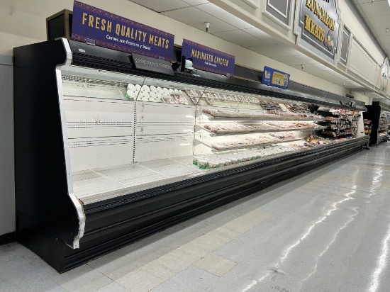 44FT RUN OF 2002 HUSSMANN MULTIDECK MEAT CASES