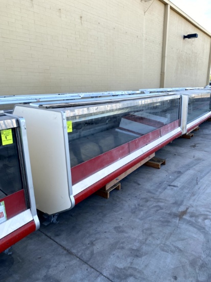 2016 HUSSMANN STRAIGHT GLASS MEAT CASE
