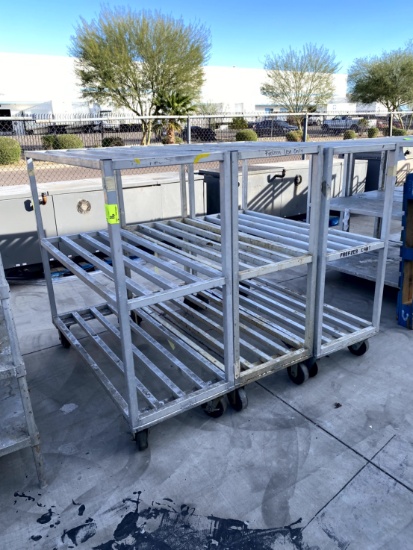 3 ALUMINUM RACKS