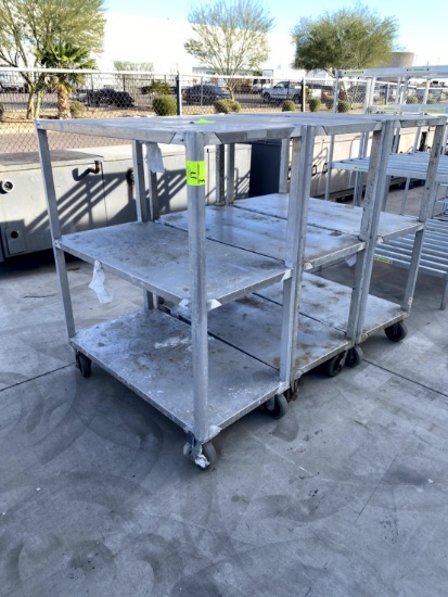 3 ALUMINUM RACKS