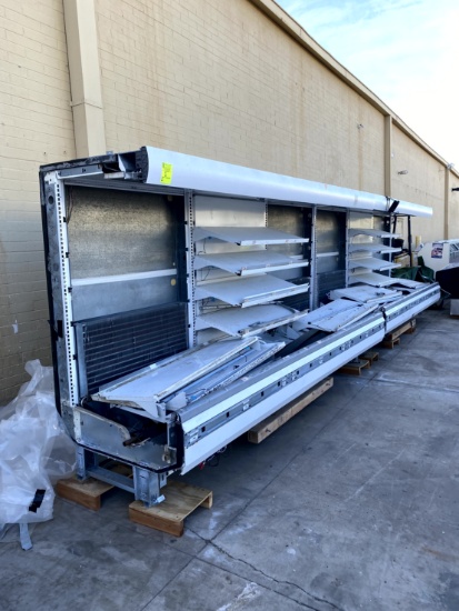 20FT RUN OF 2015 HUSSMANN MEAT MULTIDECK