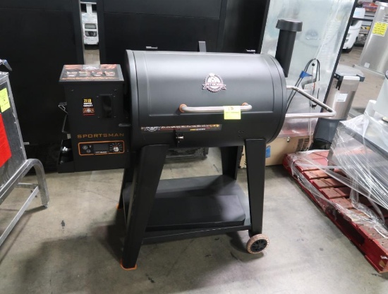 Pit Boss Sportsman wood pellet grill & smoker, looks new