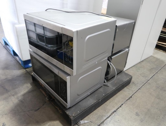 microwave ovens- Amana Commercial & Sharp Carousel