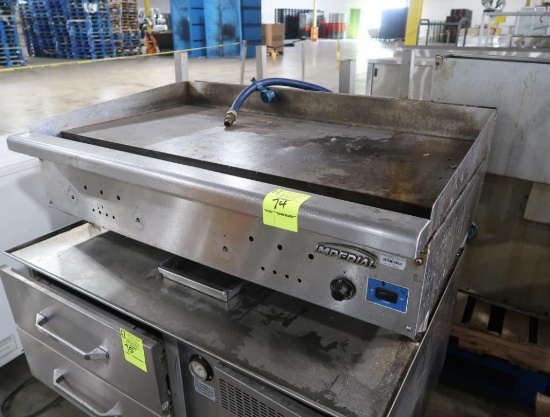 Imperial flat top griddle