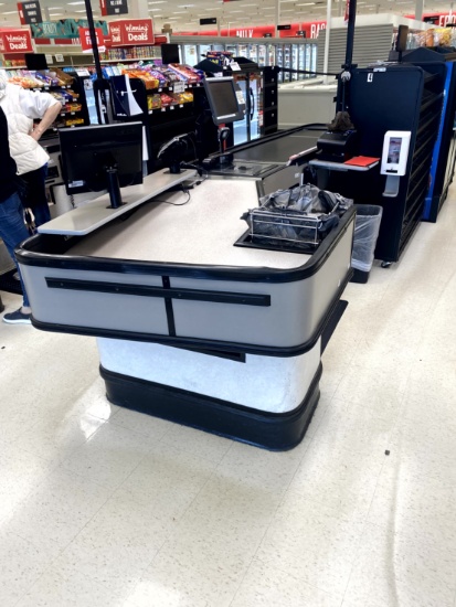 UNMARKED SINGLE BELT CHECKLANE (POS NOT INCLUDED)