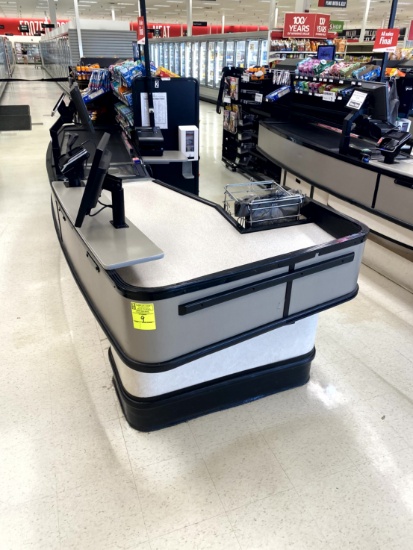 UNMARKED SINGLE BELT CHECKLANE (POS NOT INCLUDED)