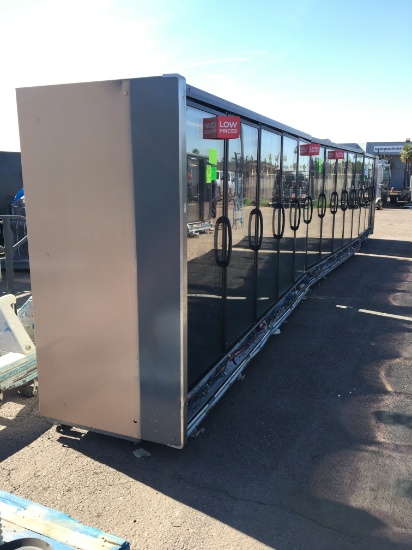13 DOOR RUN OF 2004 HUSSMANN LOW TEMP