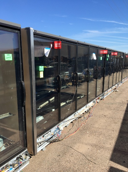10 DOOR RUN OF 2004 HUSSMANN LOW TEMP