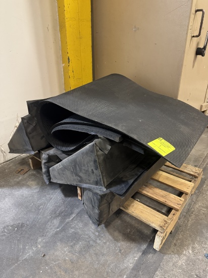 Rubber floor mats and Foam wheel chock blocks