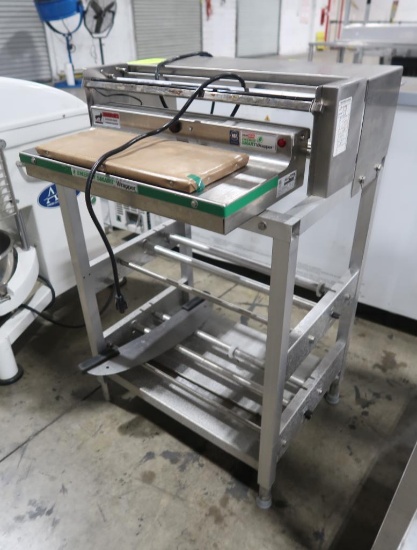 Heat Seal Energy Smart Wrapper, on stand