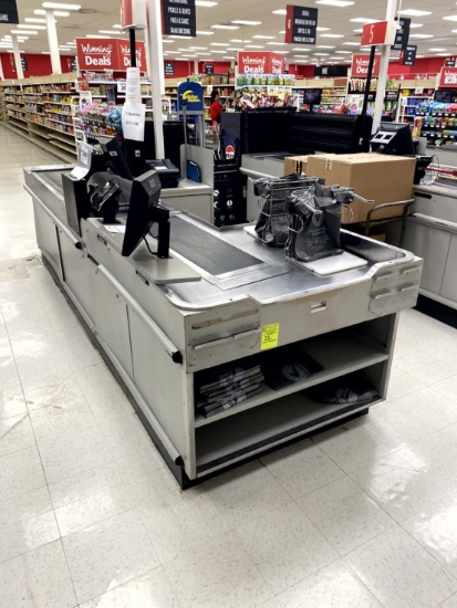 ROYSTON DUAL BELT CHECKLANE (POS SYSTEM NOT INCLUDED)
