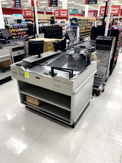 ROYSTON DUAL BELT CHECKLANE (POS SYSTEM NOT INCLUDED)