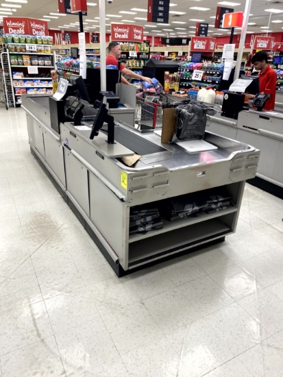 ROYSTON DUAL BELT CHECKLANE (POS SYSTEM NOT INCLUDED)