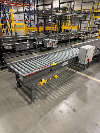 Invata powered roller conveyor w/ variable frequency drive