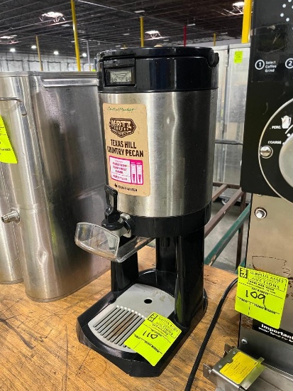Fetco hot pot, on stand