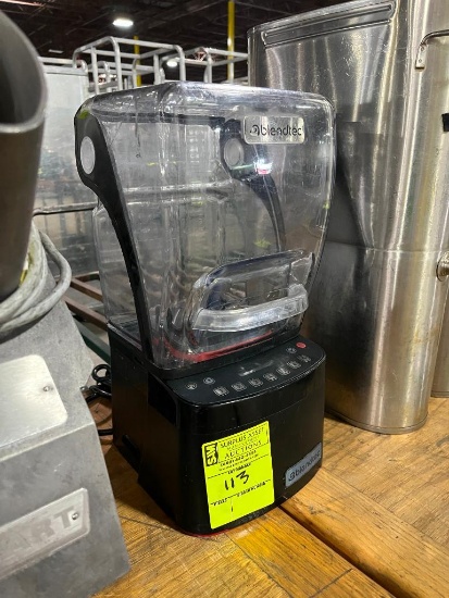 Blendtec blender w/ noise housing