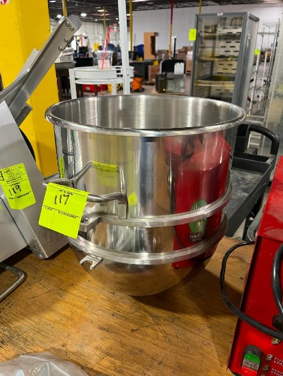 stainless mixing bowl, looks new