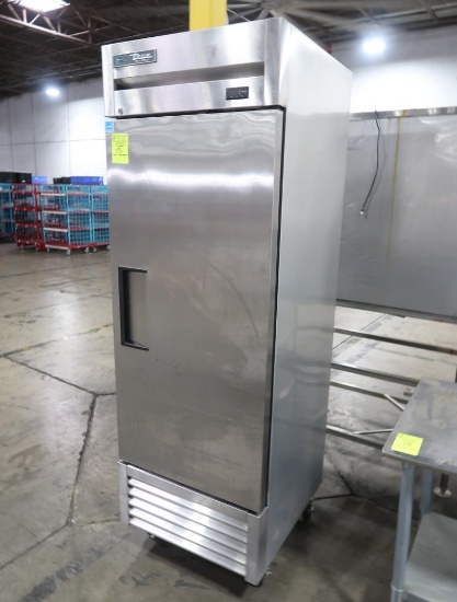True stainless single door refrigerator