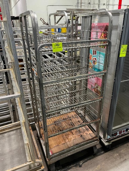 stainless dairy cart