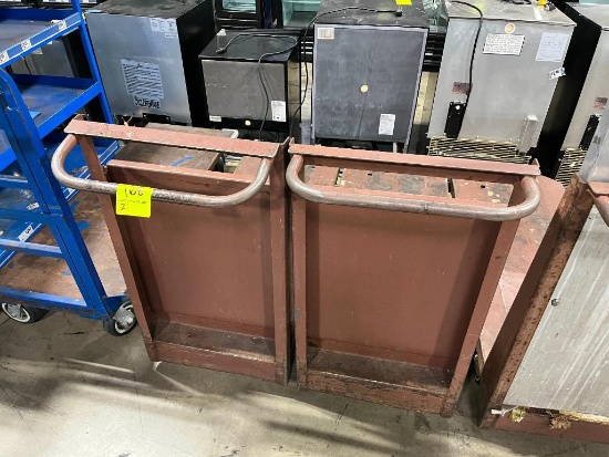low flat carts