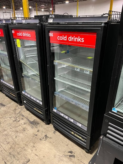 True glass door refrigerated merchandisers