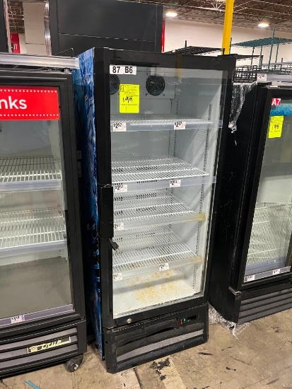 Back Bar Cooler, w/ glass door