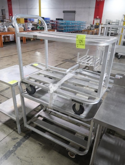 aluminum stocking carts