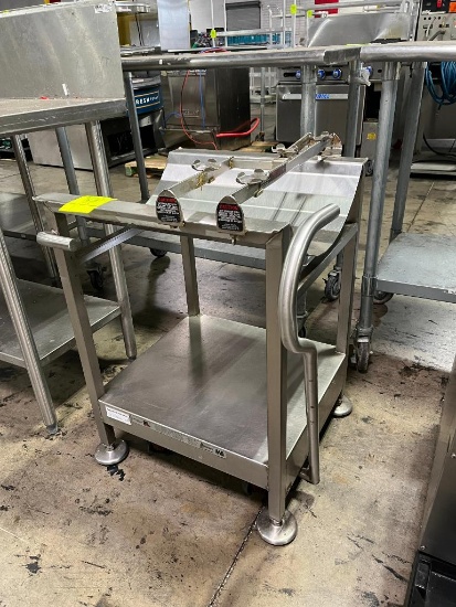 Deli Buddy stainless deli slicer stand