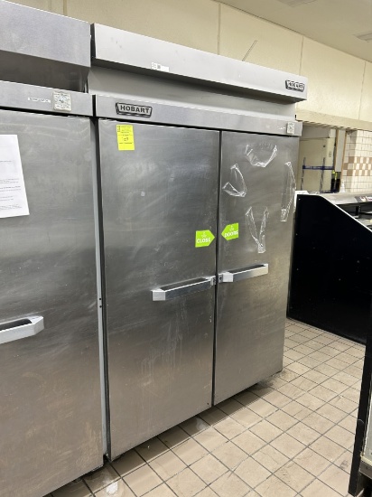 Hobart Qf2 Stainless Steel Two Door Freezer