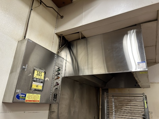 Aqua Matic 72in X 55in Kitchen Exhaust Hood