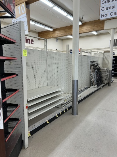 24ft Of Lozier Gondola Shelving