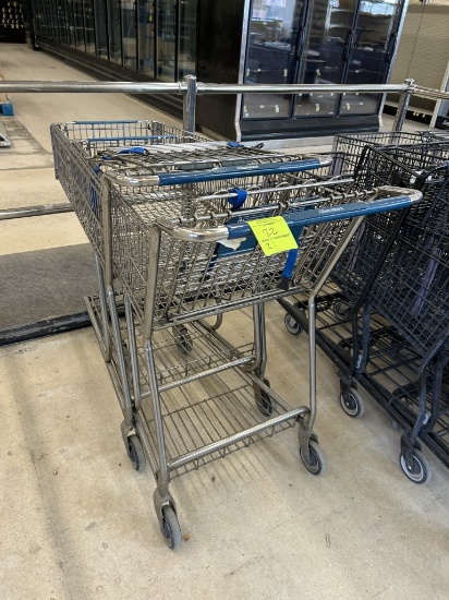 25in X 43in X 43in Shopping Carts