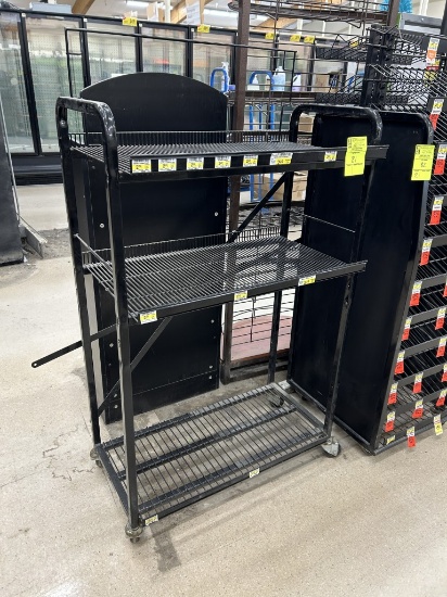 34in X 19in X 53in Portable Wire Merchandiser