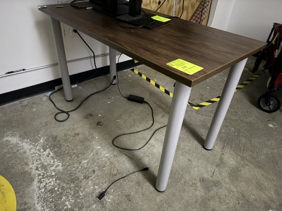 Table/ Work Station with Electrical Outlet/USB Connectivity