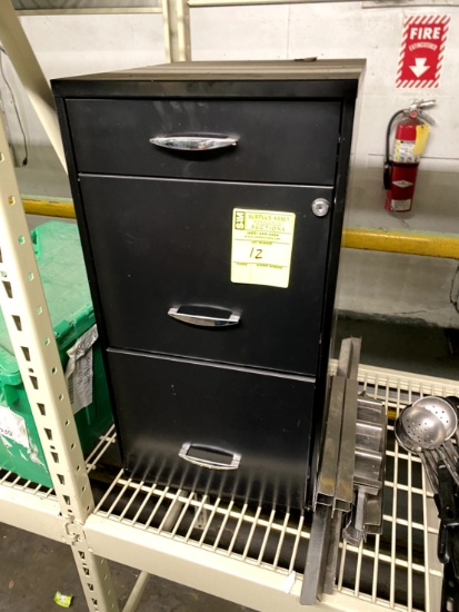 Three Drawer File Cabinet