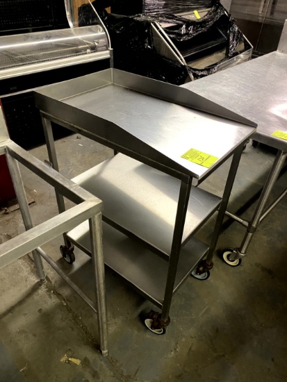 Three Tier Stainless Cart